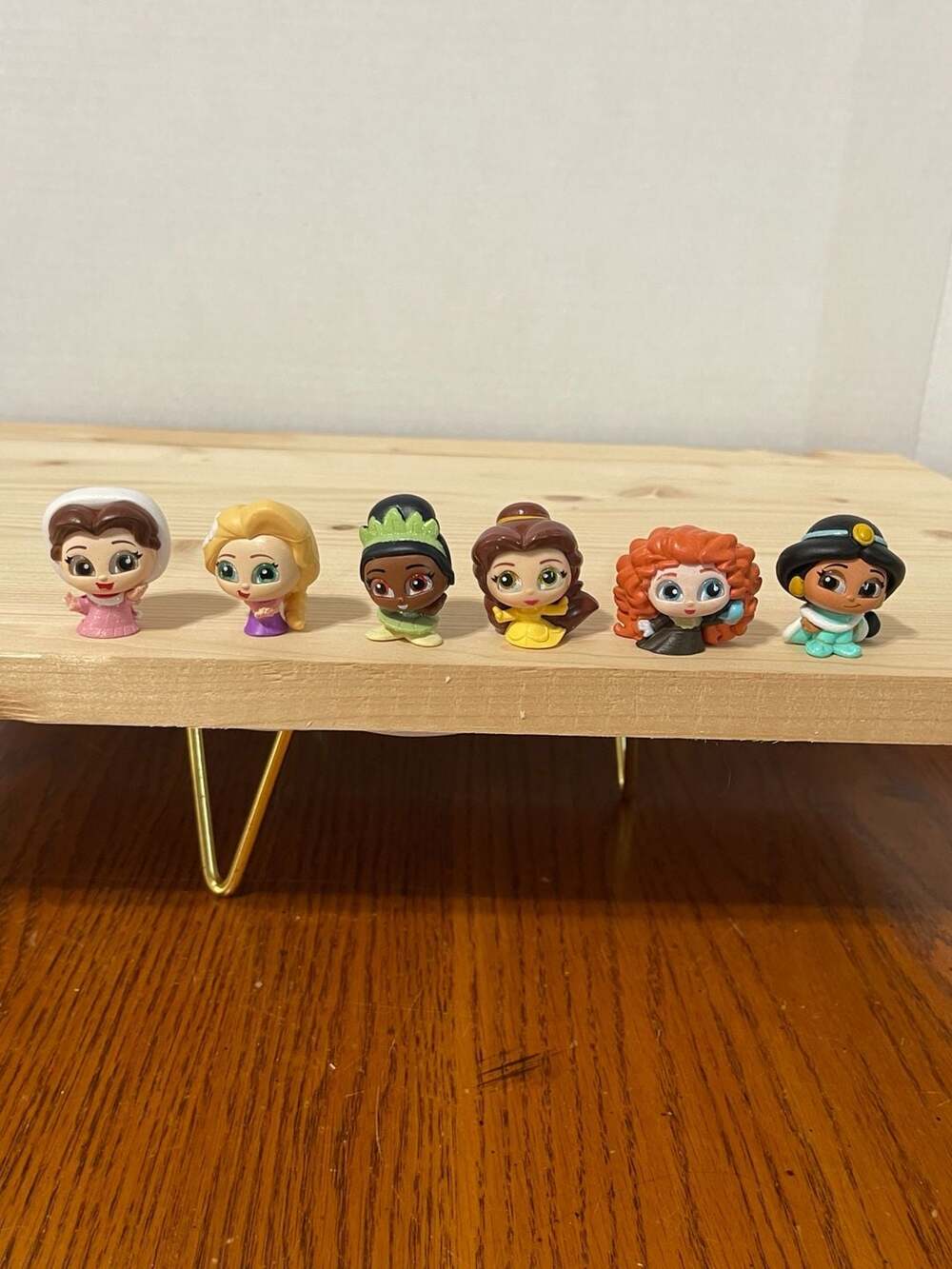Disney Doorables Princess Mini Figures Lot of 6